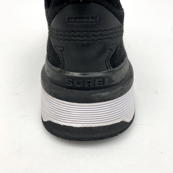 Sorel Mens Kinetic Ripstop Sneakers Color Black/White Midsoles. SZ 10 - Picture 4 of 11